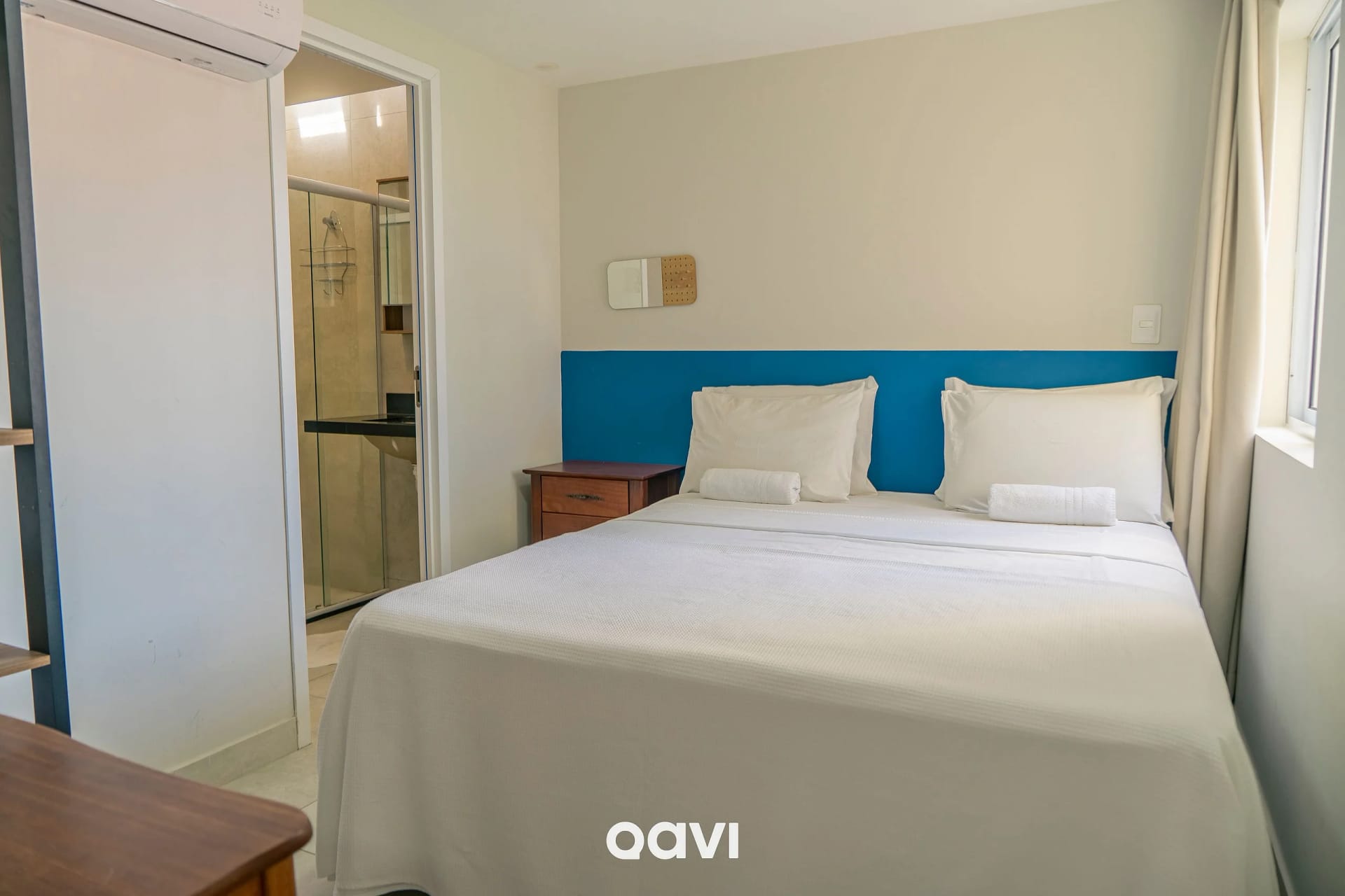 Quarto — Triplex piscina privativa em Pirangi by Qavi