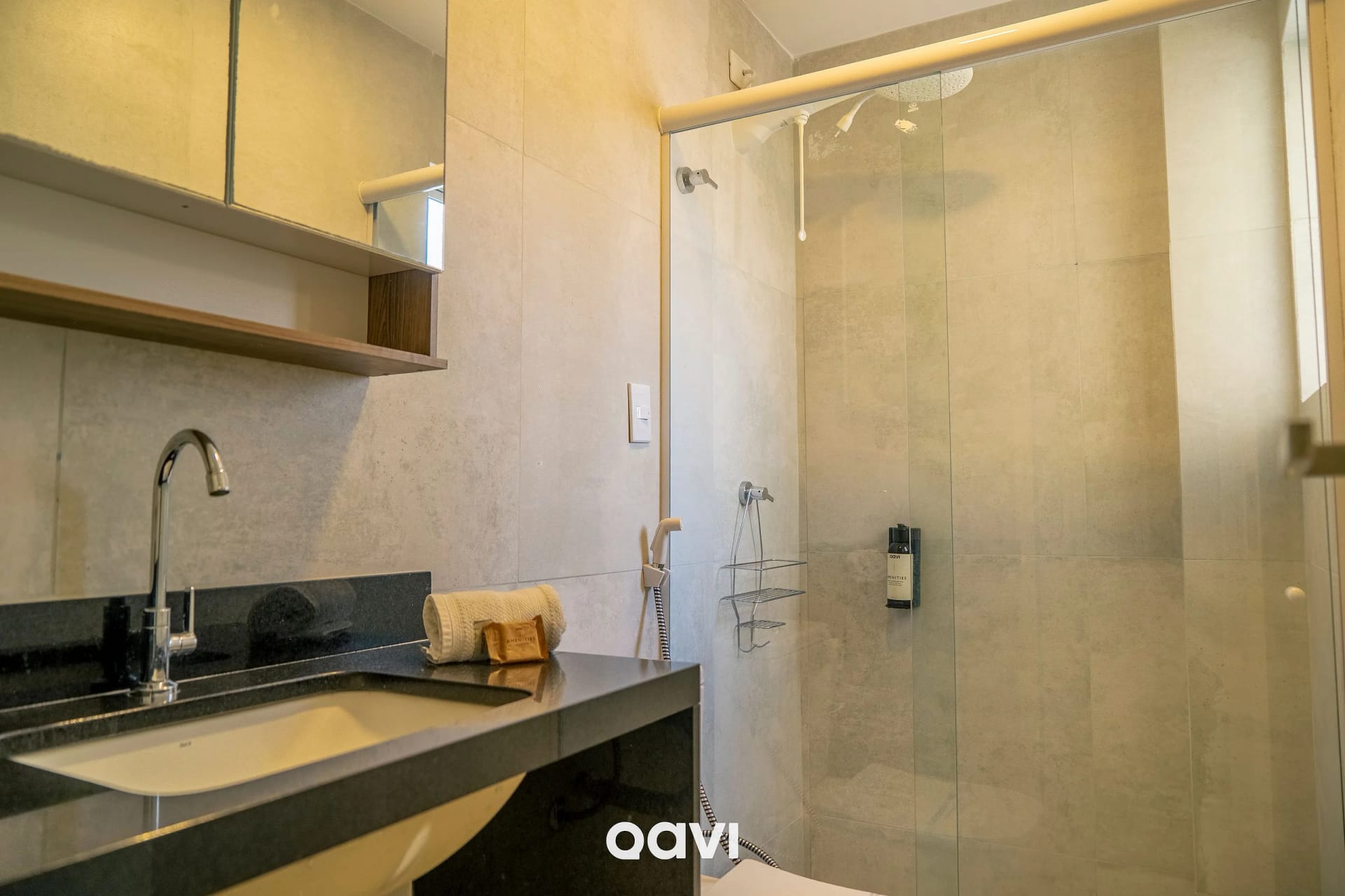 Banheiro — Triplex piscina privativa em Pirangi by Qavi