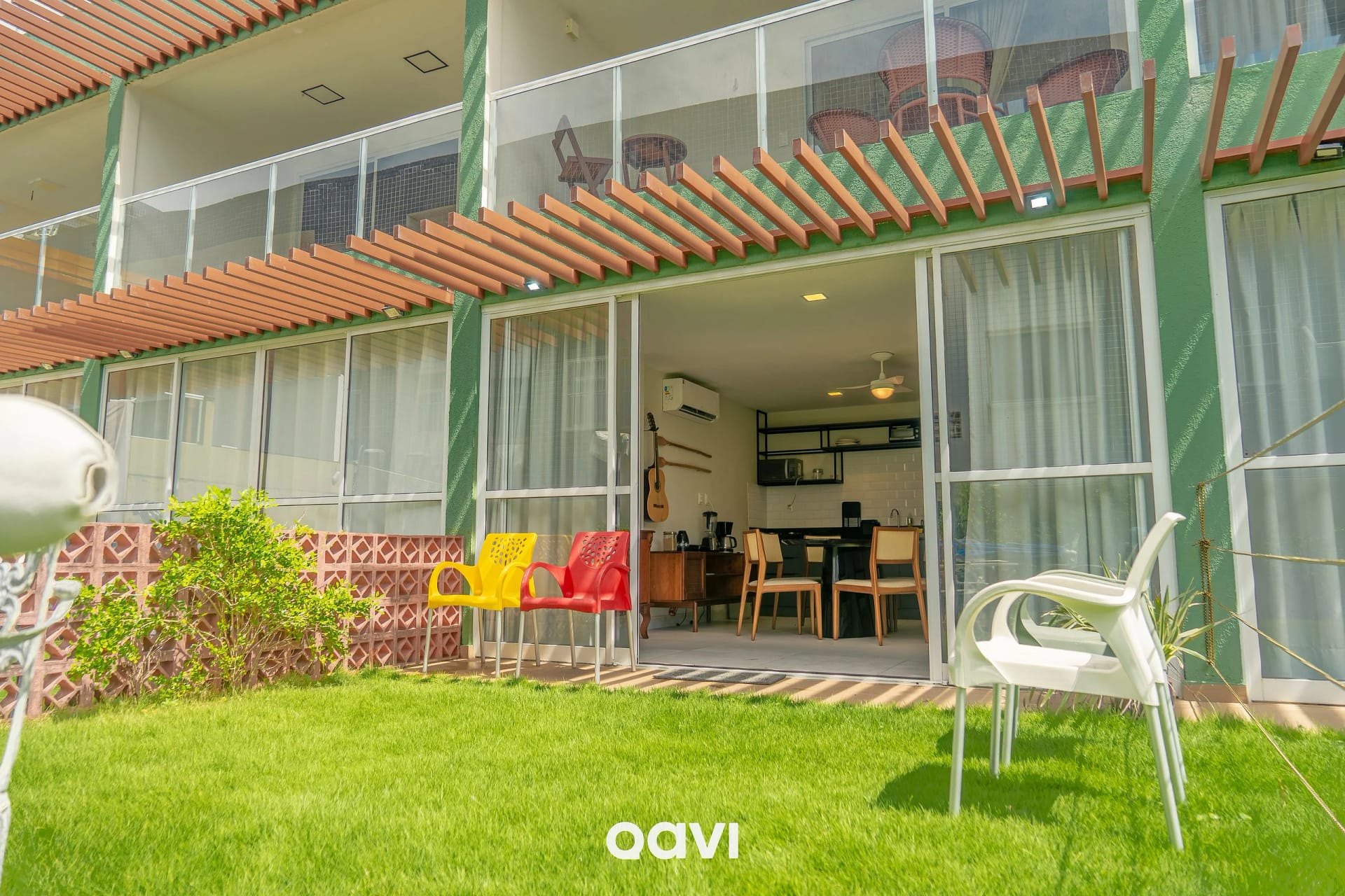 Varanda / Terraço — Triplex piscina privativa em Pirangi by Qavi