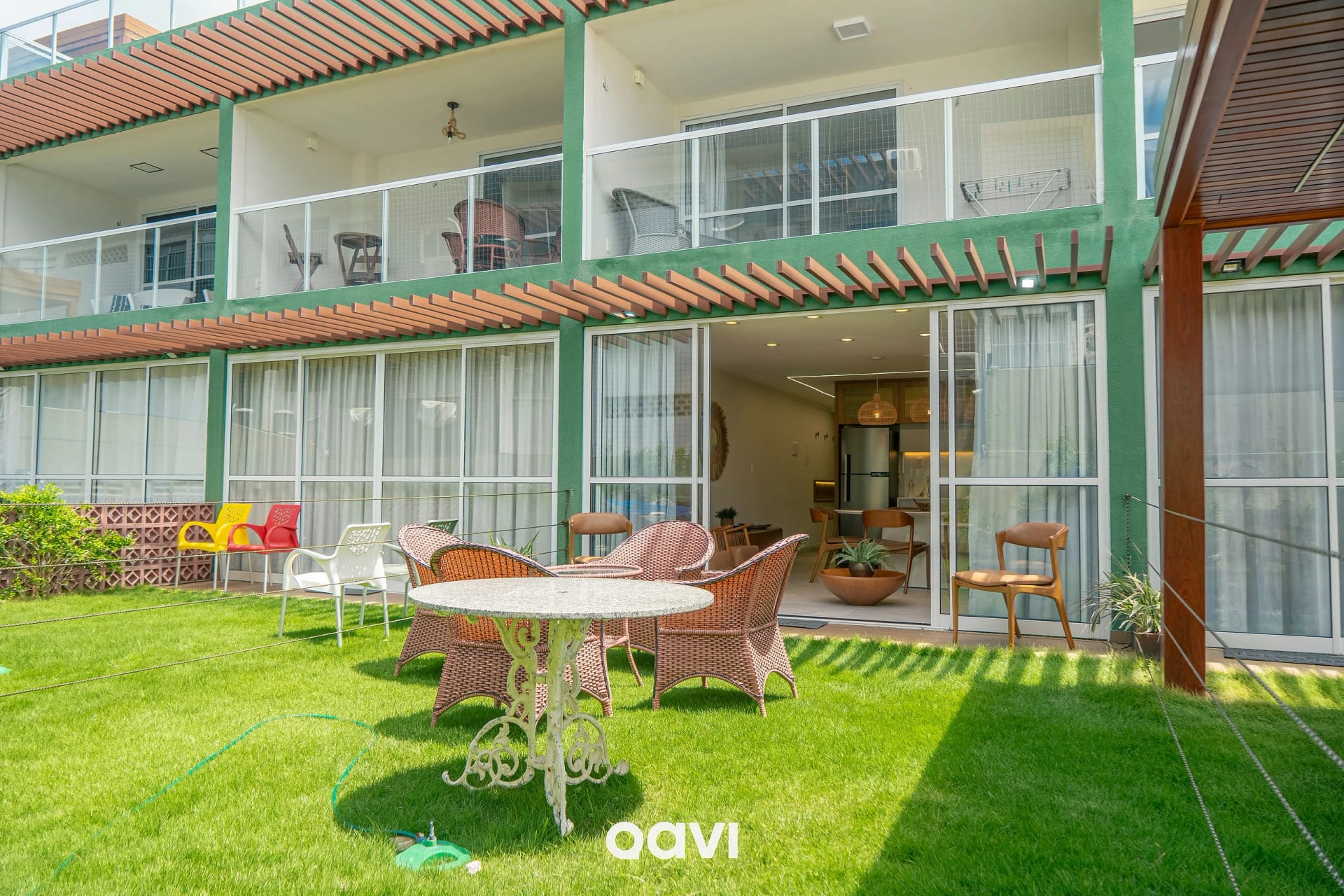 Varanda / Terraço — Triplex à Beira-Mar com Vista em Pirangi by Qavi