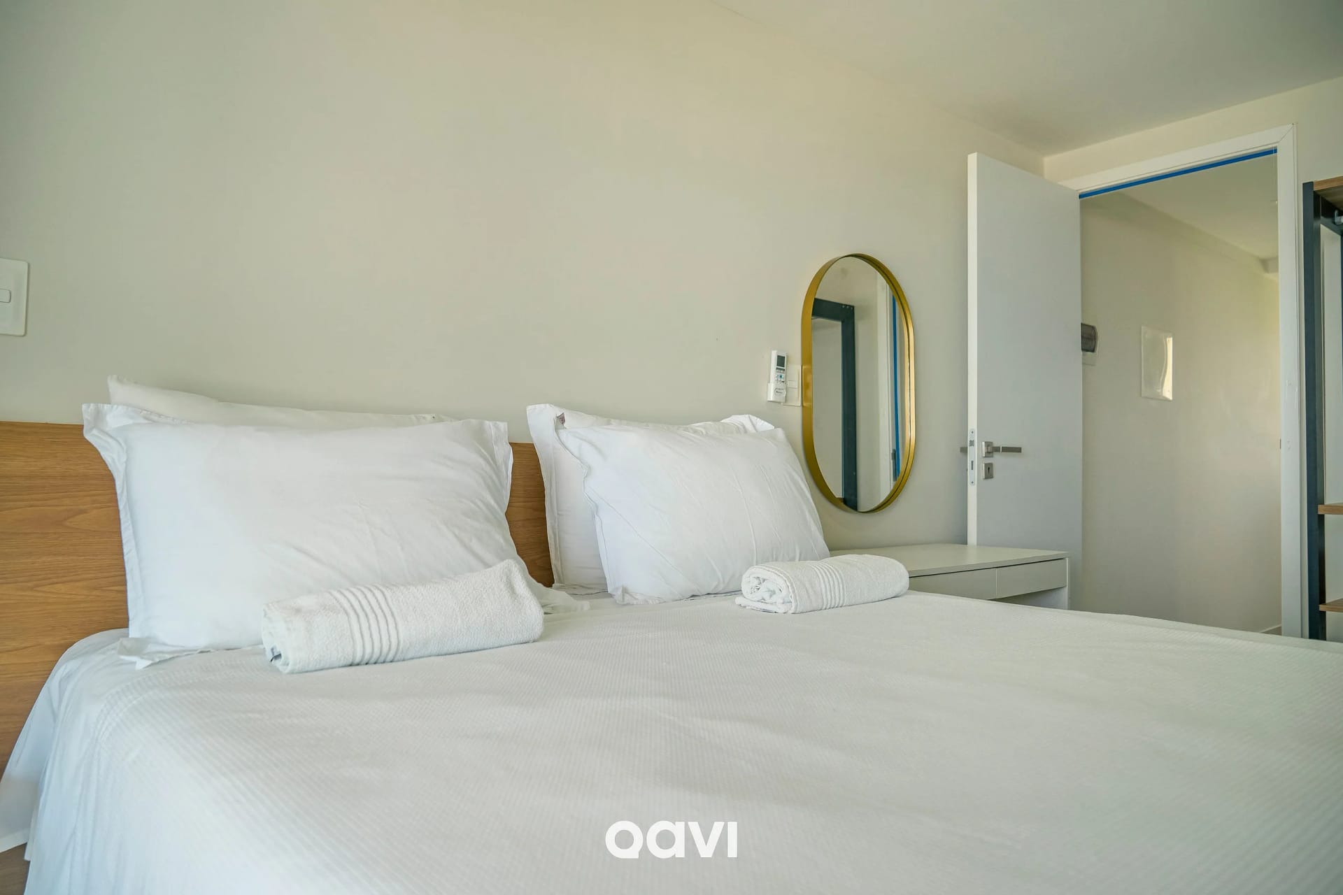 Quarto — Triplex à Beira-Mar com Vista em Pirangi by Qavi