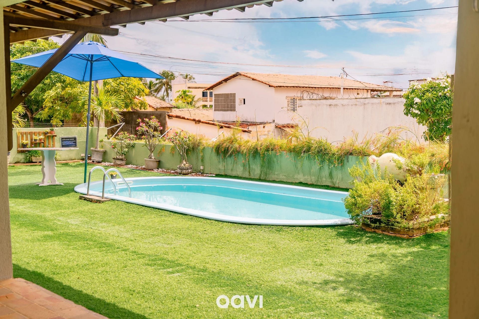 Casa com Piscina e Churrasqueira Cotovelo by Qavi