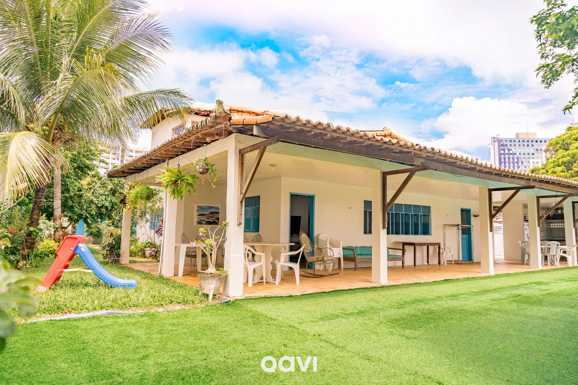 Casa com Piscina e Churrasqueira Cotovelo by Qavi