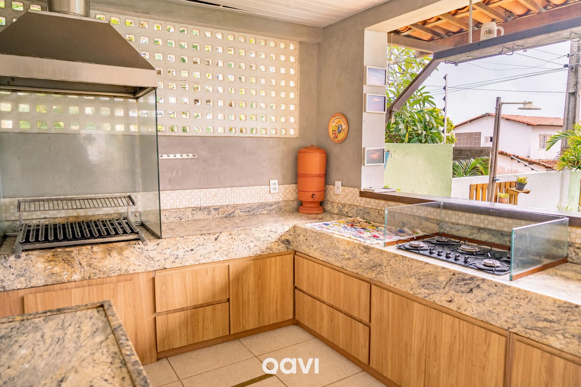 Casa com Piscina e Churrasqueira Cotovelo by Qavi